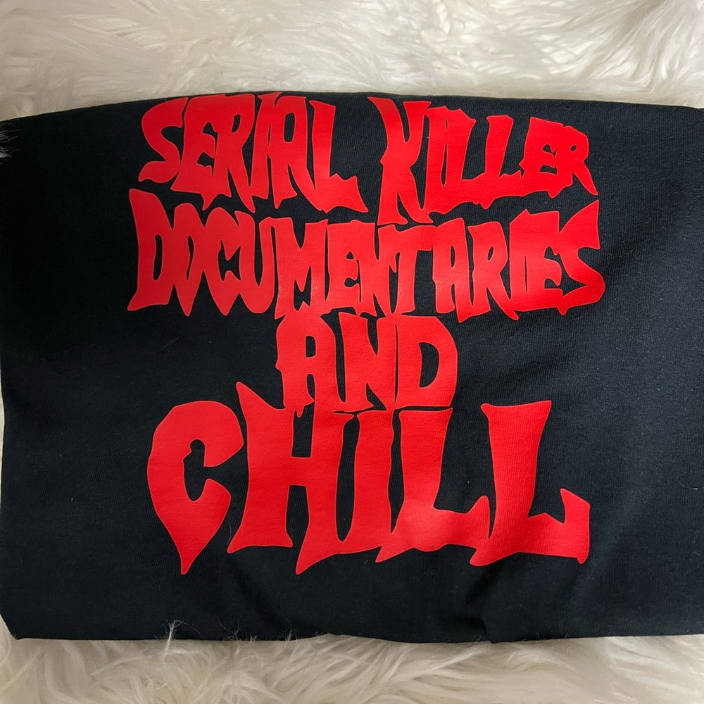 Brand new serial, killers documentaries,  and chill unisex T-shirt